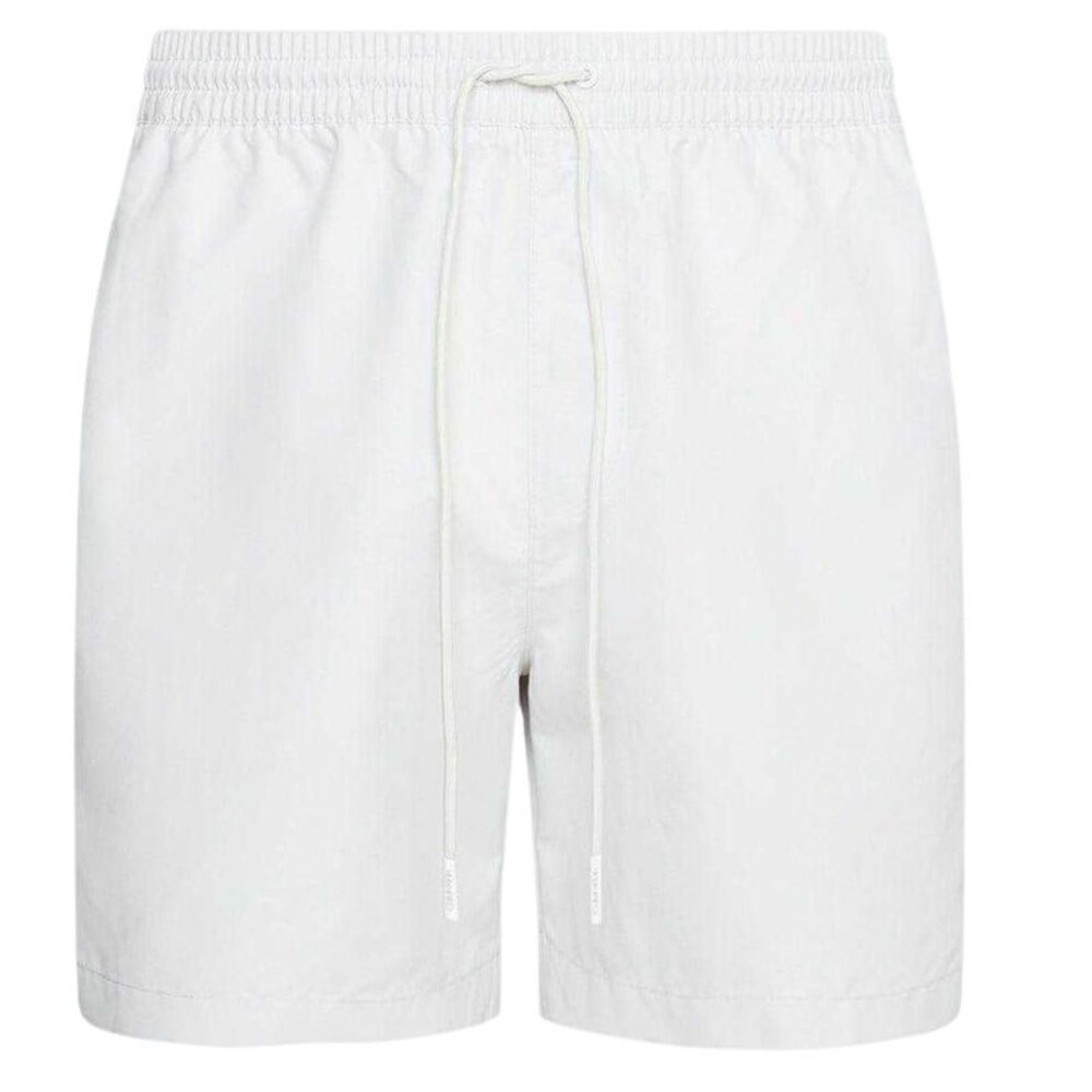Calvin Klein Mens Tape Swim Shorts / Nimbus Cloud